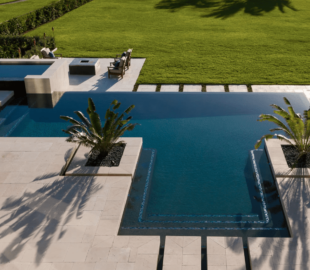 lap pool and spa