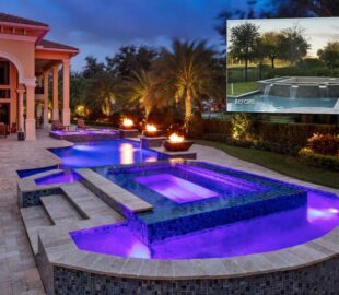 pool and spa