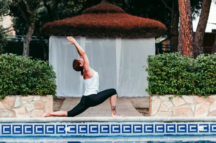 Pool Yoga